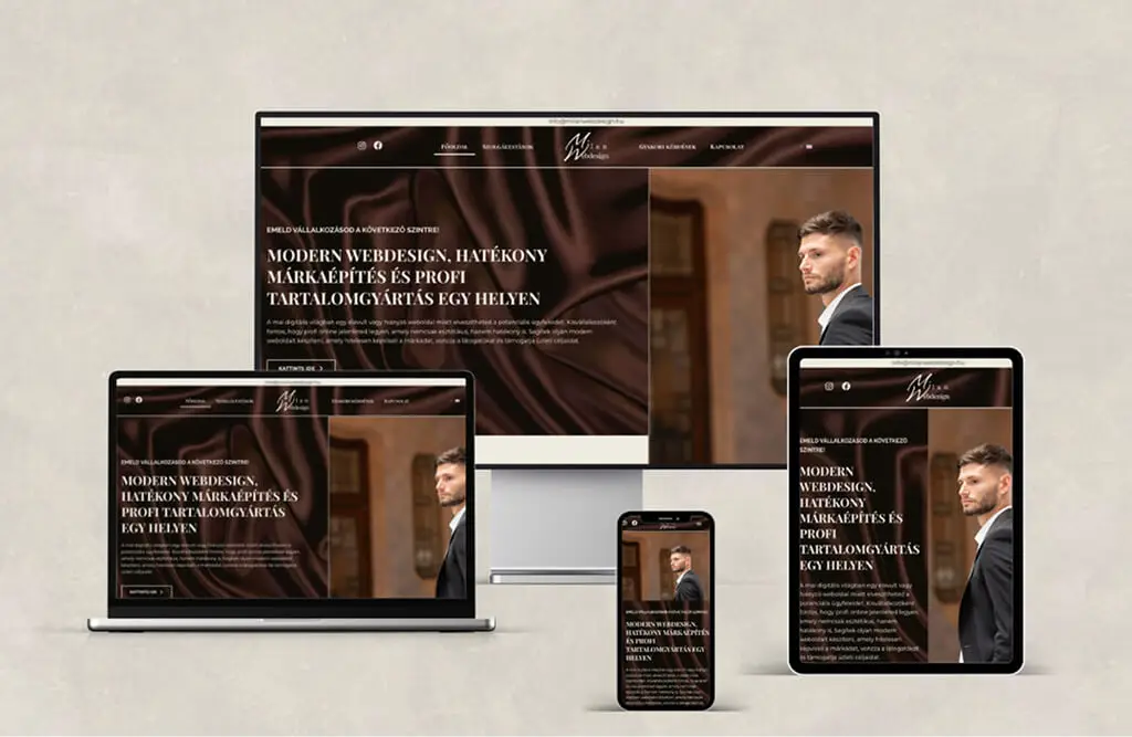 milan webdesign reszponziv weboldal